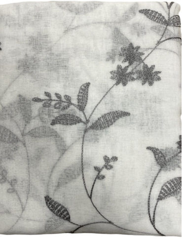 Visillos Bordados de Lino